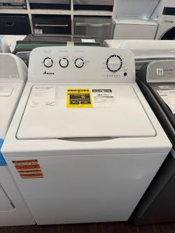 Amana 3.8 Cu. Ft. White Agitator Top Load Washer