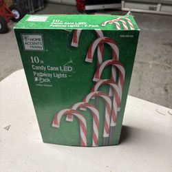 10” Candy Canes LED Pathway Lights