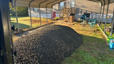 Ground asphalt