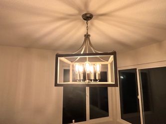 Five bulb Chandelier