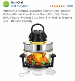 Glass air fryer
