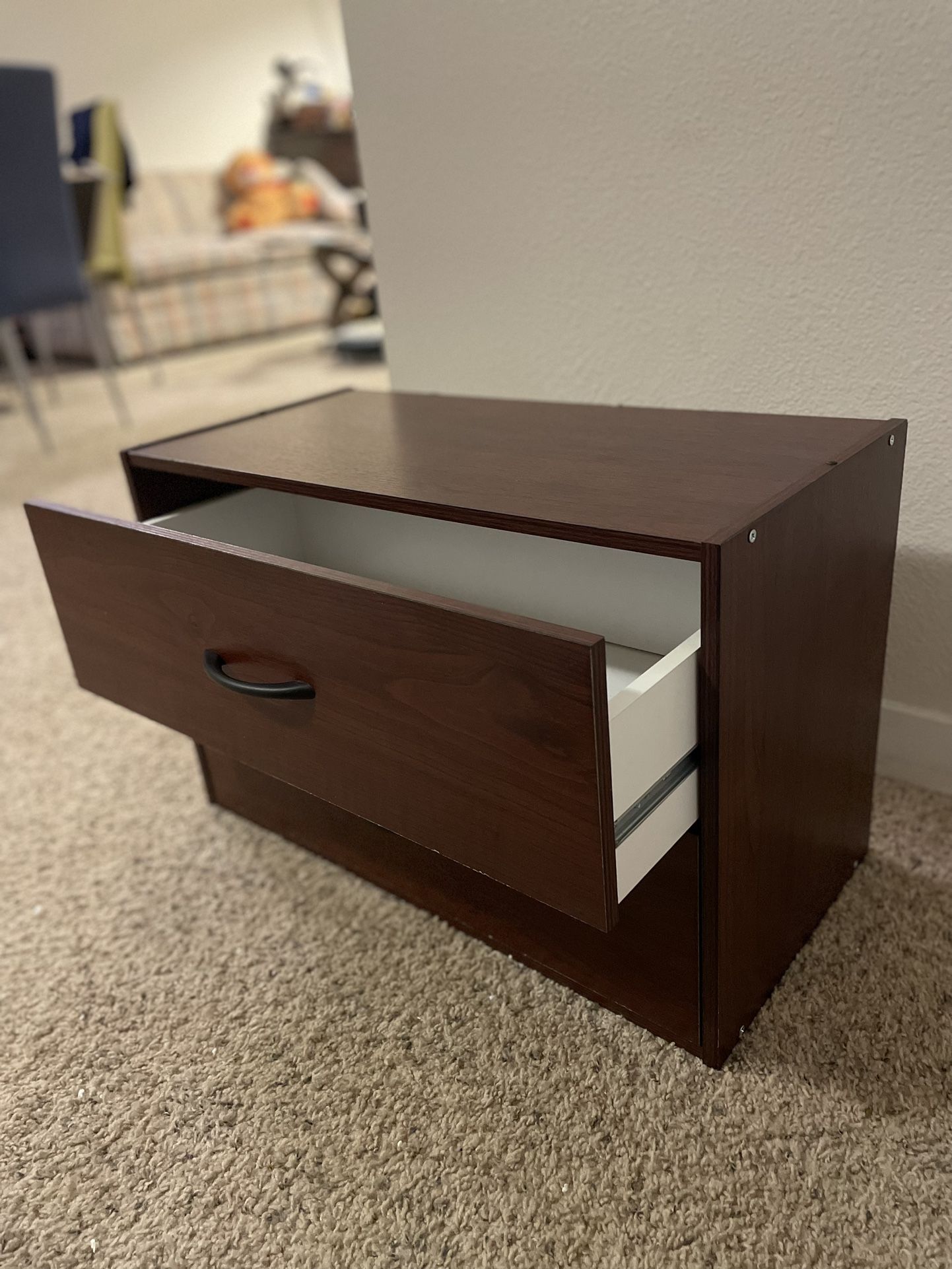 ClosetMaid 1306 Stackable 2 Drawer Horizontal Organizer, Dark Cherry