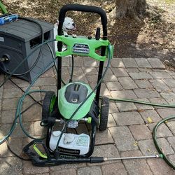 Greenworks 2100 psi premium electric pressure washer