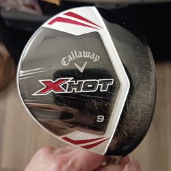Golf Club Right-Handed Callaway X Hot 25° 9 Wood Project X PXv Senior Flex Shaft Standard Callaway Grip