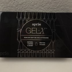 Aprés Gel X tips and Extend Gel