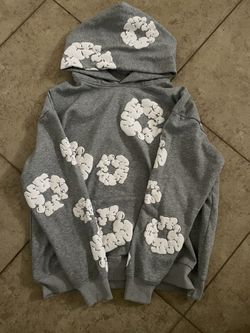 grey denim tears hoodie