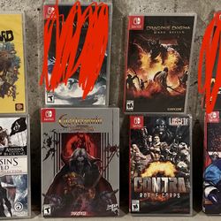 Nintendo Switch Lot (all Factory Sealed)