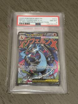 Mega Charizard X EX #23 PSA 8 Pokemon