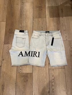 Amiri jean shorts