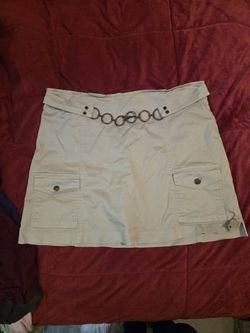 Beige Skirt