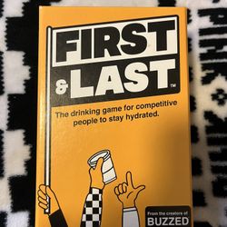 First & Last Card Game from Buzzed Creators