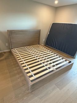 West Elm Queen Size Bed Frame