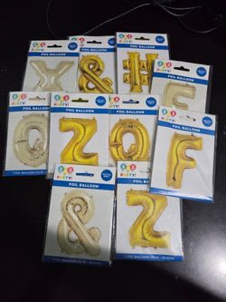 Foil balloons