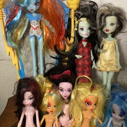 MONSTER HIGH DOLLS ALL 🦄🦄pony Monster High 