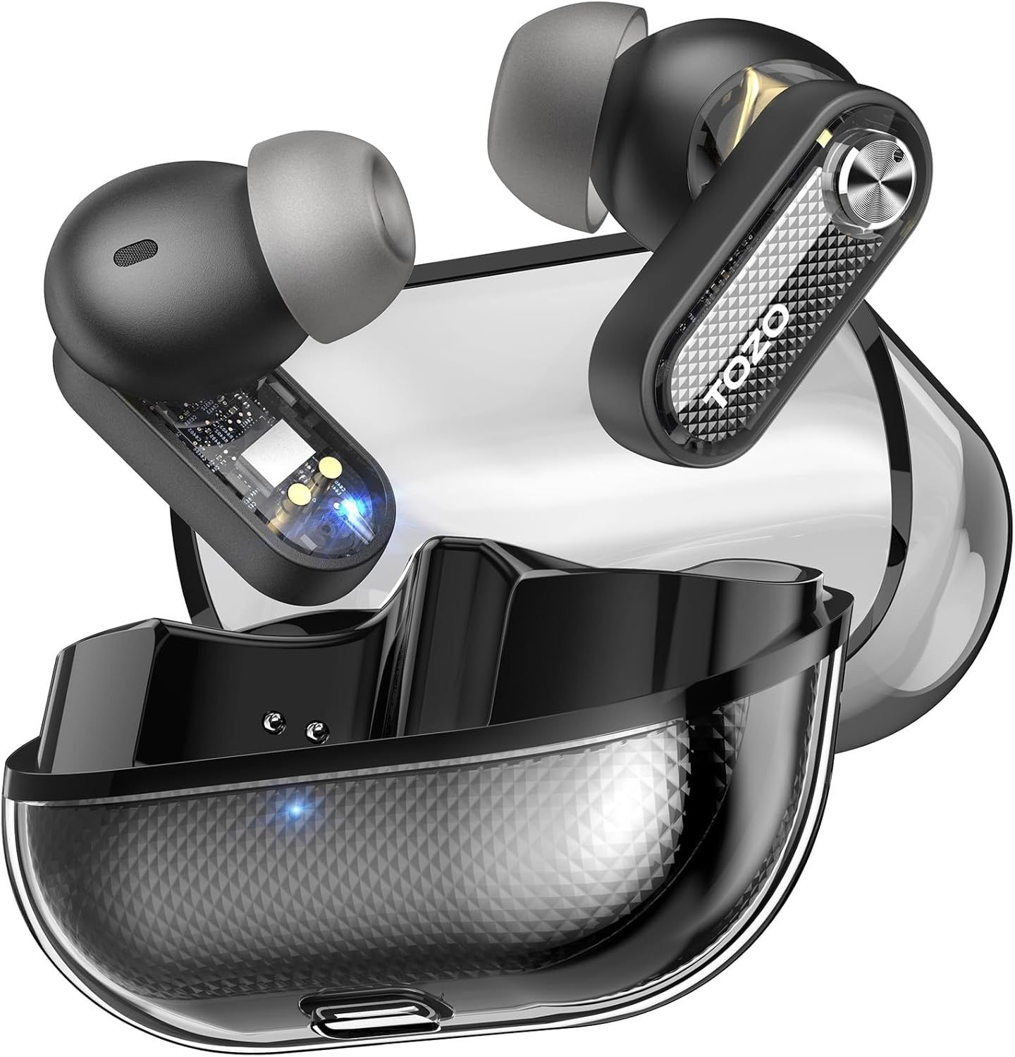 TOZO Hybrid Active Noise Cancelling Wireless Earbuds