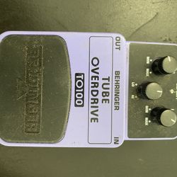 Nehru gee TO100 Tube Overdrive