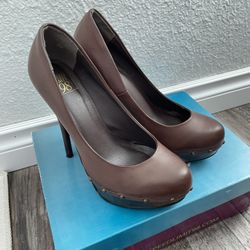 Brown High Heels 