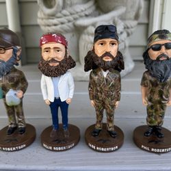 BOBBLEHEADS: Duck Dynasty, Set of 4, Vintage