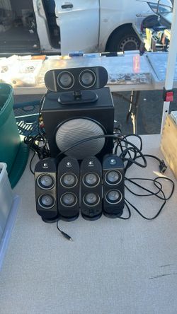 Technics Receiver  + Logitech Surround Sound System 