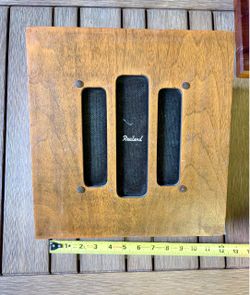 Vintage Rauland Wood Wall Speaker – $30