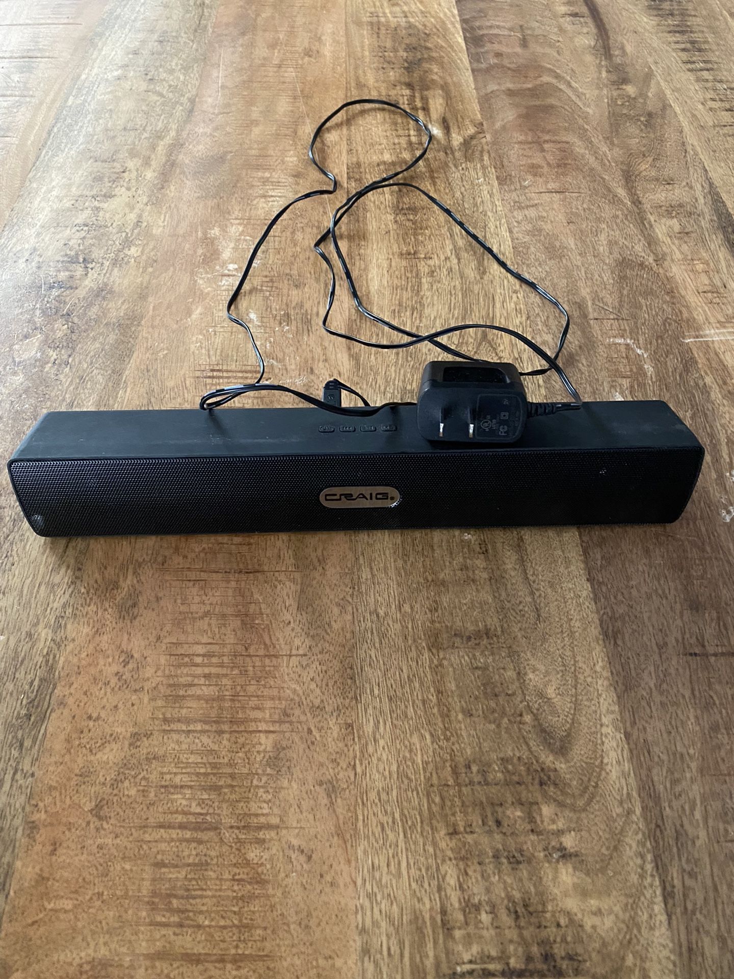 Craig CMA3581 Portable Speaker Bluetooth Wireless  Black