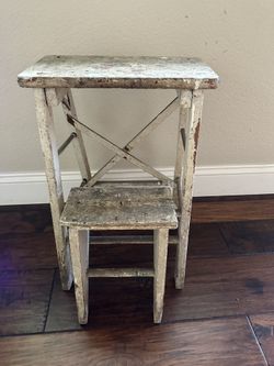 Vintage Stool. Sturdy. Excellent Decor Piece.