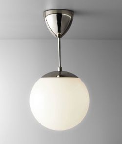New Lamp Hanging Glass Globe. Mid Century Modern, Perfect in Living Room, Dining Room, Kitchen, Sports Room, Man Cave, Nightclub, Restaurant