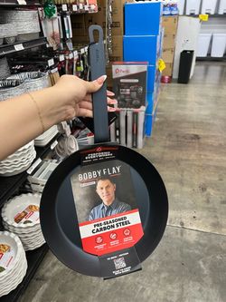 Pre Seasoned Carbon Steel Fry Pan 10 IN
