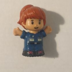 HTF Fisher Price Little People Woman Tow Truck Driver