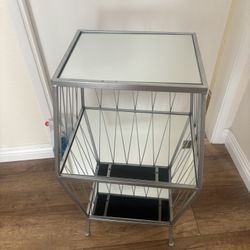 Mirror Side Table