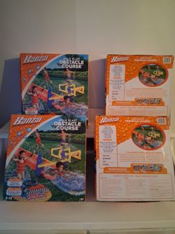 Bazai Aqua blast obstacle course