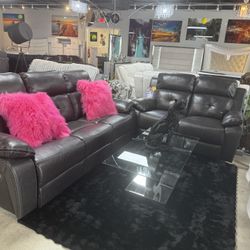 Huge Sale 2 Pc Reclining Sofa And Love Only $999