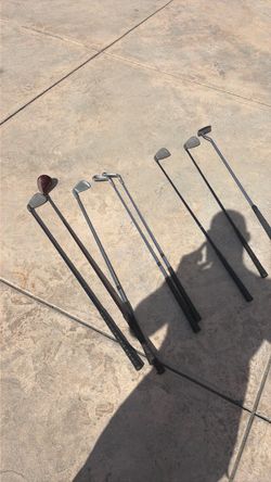 8 different kinds of golf clubs