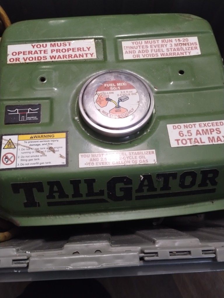 Electric Generator And Extra Long Extension Cord 