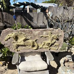 King Neptune Yard Art 