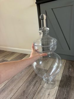 Glass Apothecary Jar