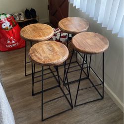 Wooden Stools 