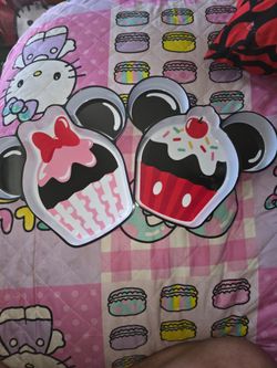 Mickey And Minnie Mouse Food tray