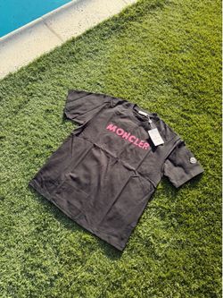 Mnclr Pink Logo Black Tee - XL&L