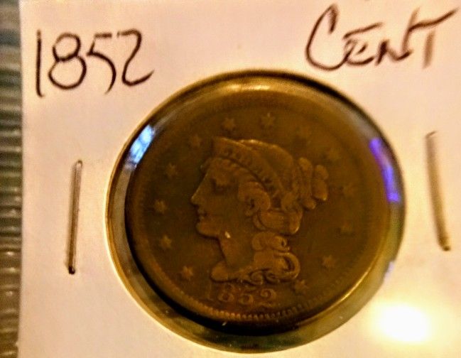 1852 Large Penny 