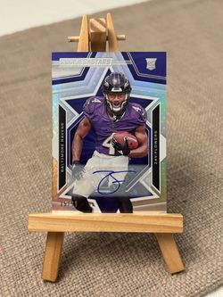 Zay Flowers Rookie Auto RAVENS