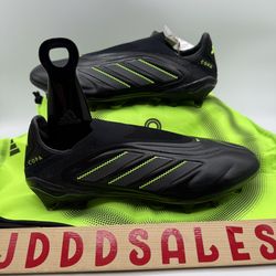 Adidas Copa Pure 3 Elite FG Laceless Soccer Cleats Black JS0652 Men’s Sz 8.5  New
