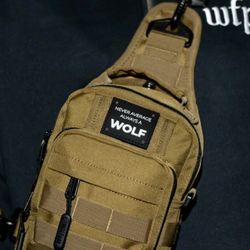 Lost Khaki Chest Bag 
