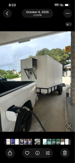 MobileCold Refrigerated 6x12 hitch Trailer