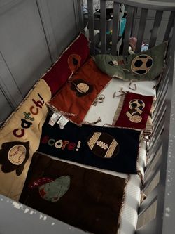 Play Ball Crib Set