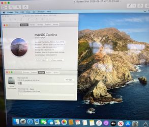MacBook Pro 15” 8gb RAM 250gb SSD