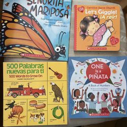 New!  Spanish/English Books 📚 