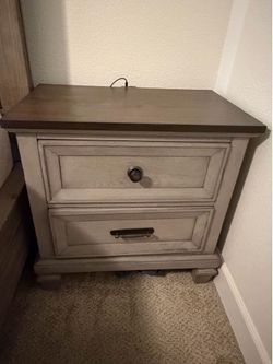 Solid wood nightstands