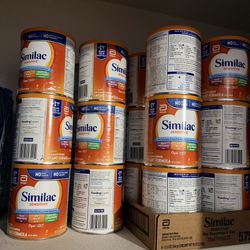 Baby Formula Cans Available