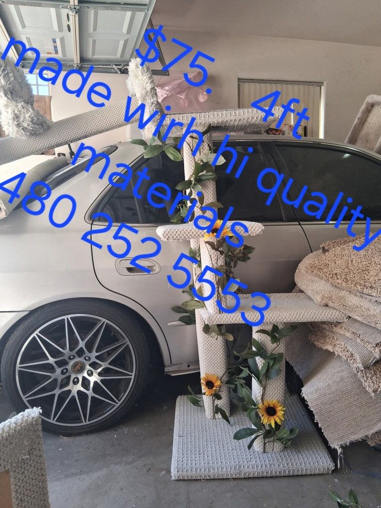 Cat tree. Cat tower. Cat scratcher. Cat bed. Cat condo. Cat post